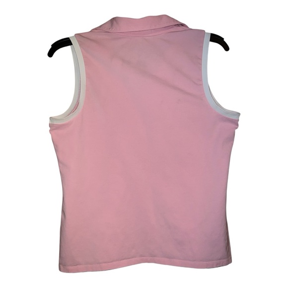 Ralph Lauren Light Pink Zip Tank Top - Picture 6 of 10